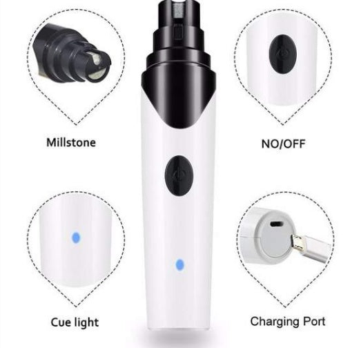 Pet Dog Cat Pencil Sharpener, Electric Nail Clippers Cleaning Nail